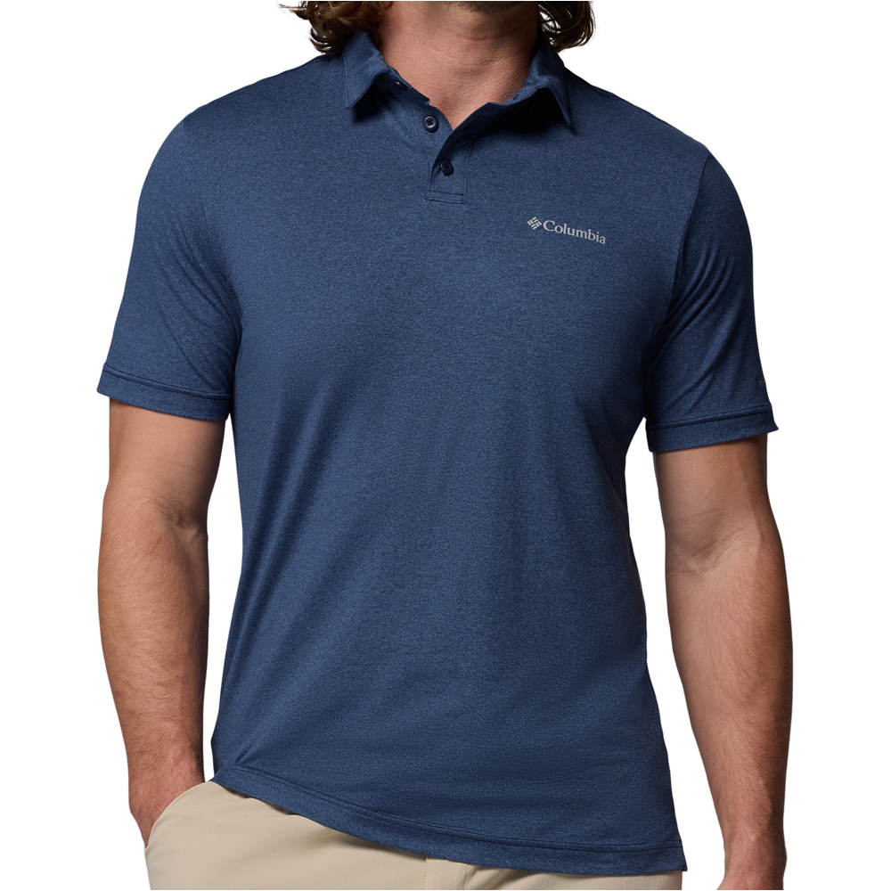 Parsons point camiseta montaña manga corta hombre Marino (XL)