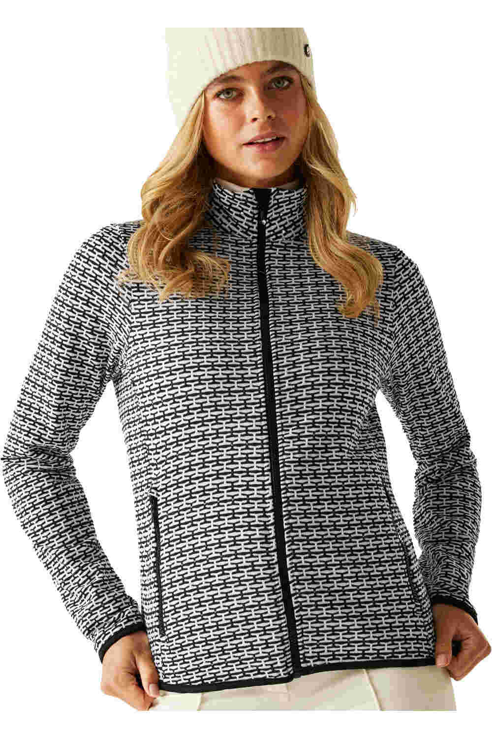 Descend forro polar mujer Beige (10)