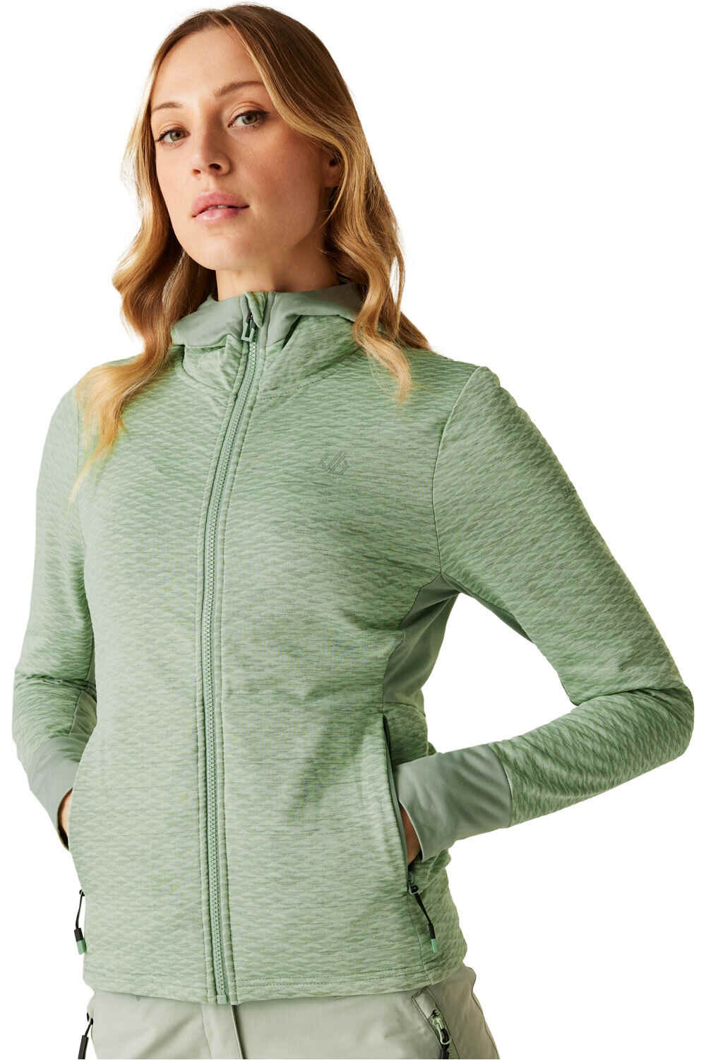 Convey iv forro polar mujer Verde (8)