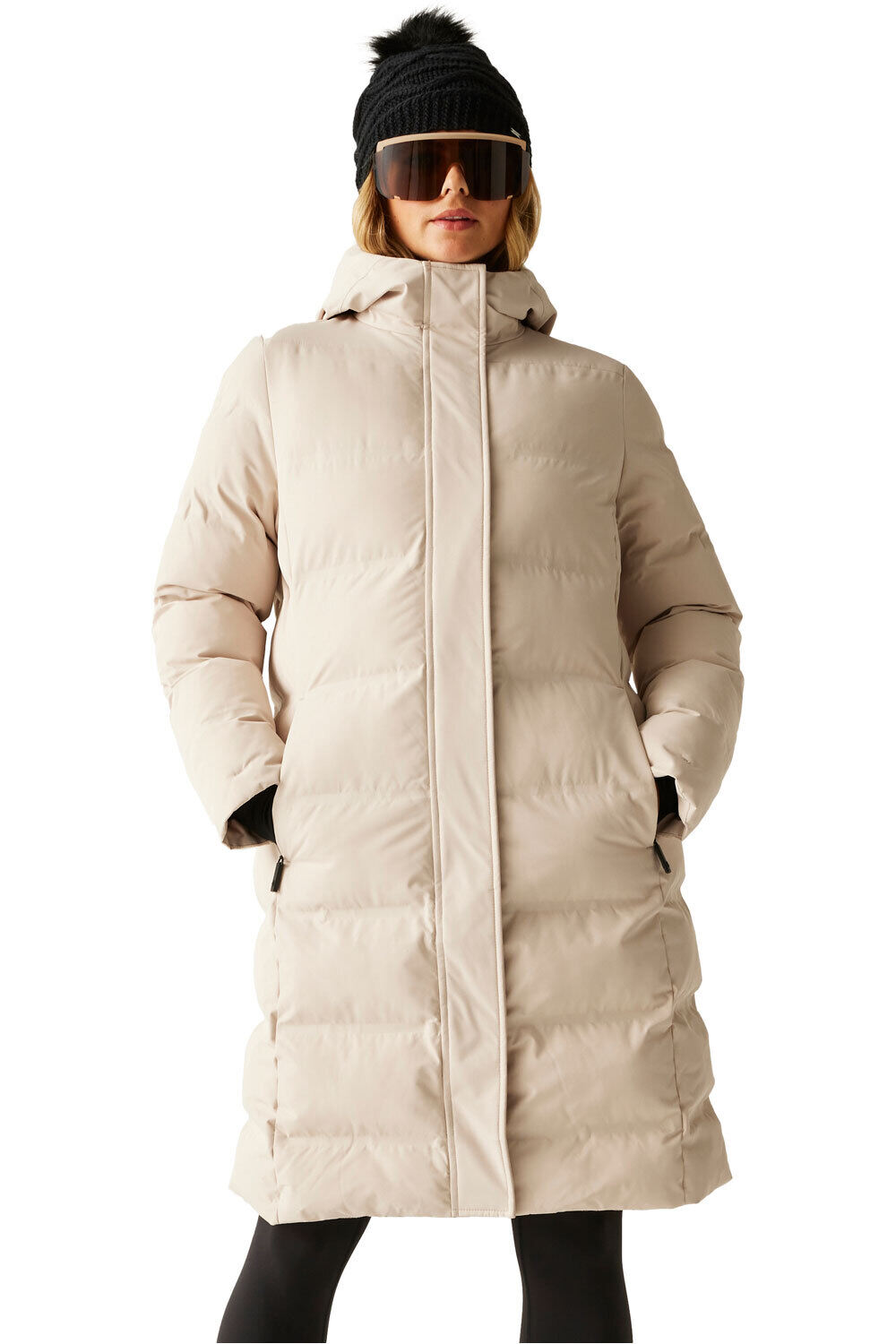 Wander chaqueta impermeable insulada mujer Gris (XL)