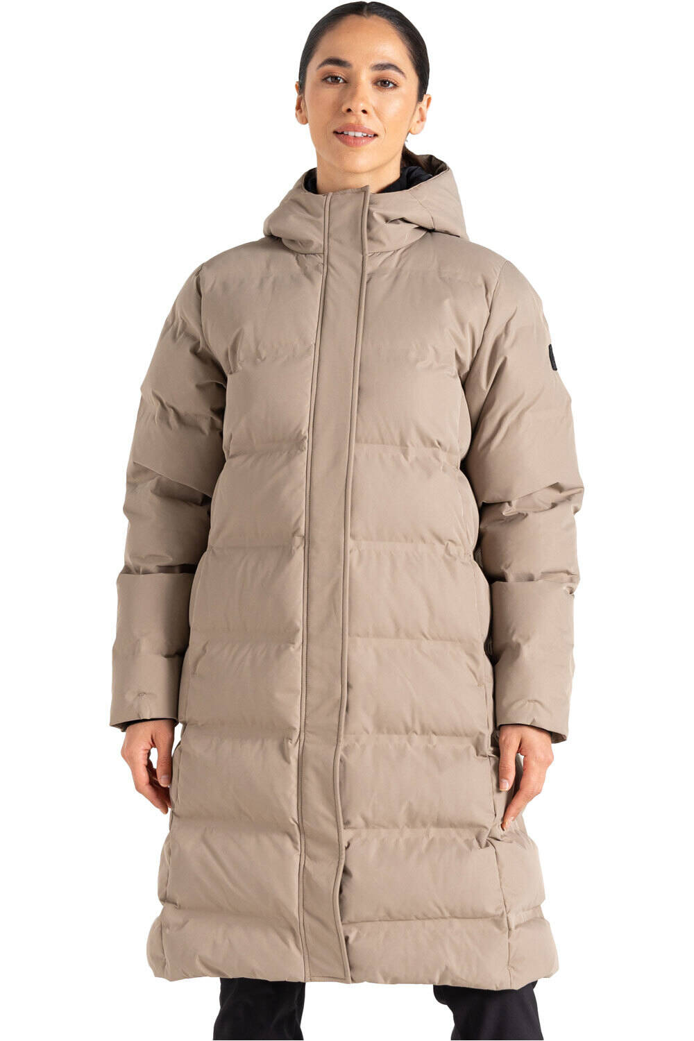 Wander chaqueta impermeable insulada mujer Marron (XXS)