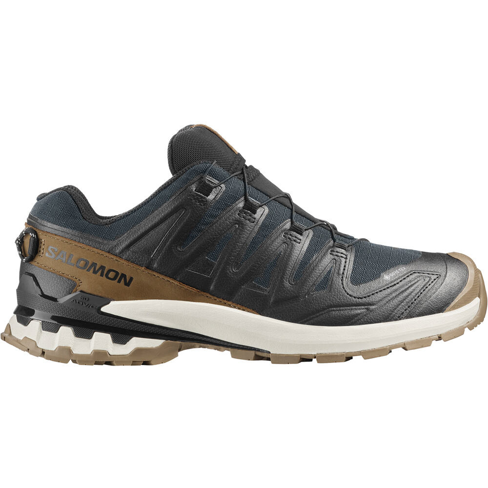 Xa pro 3d v9 gore-tex lifelong zapatilla trekking hombre Negro (42)
