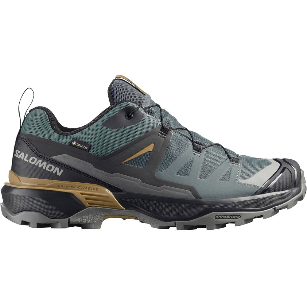 X ultra 360 gore-tex zapatilla trekking hombre Verde (45 1/3)