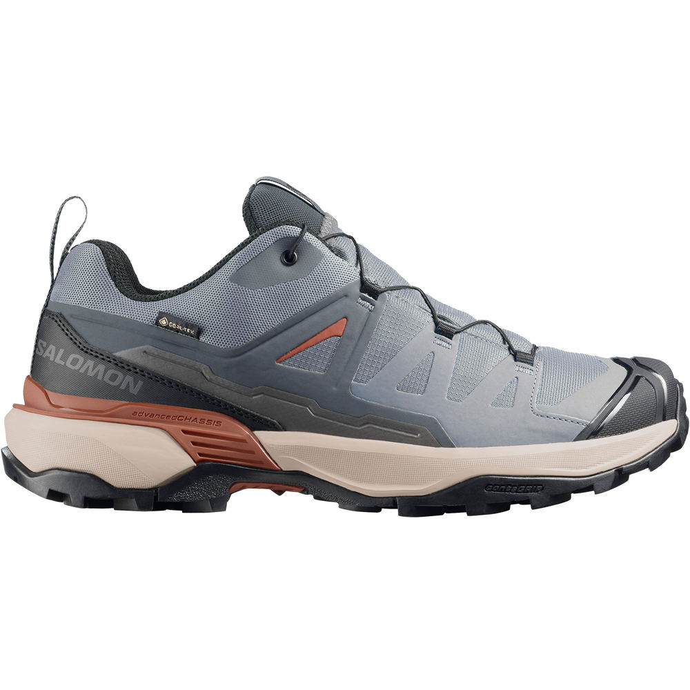 X ultra 360 gore-tex zapatilla trekking hombre Gris (42 2/3)