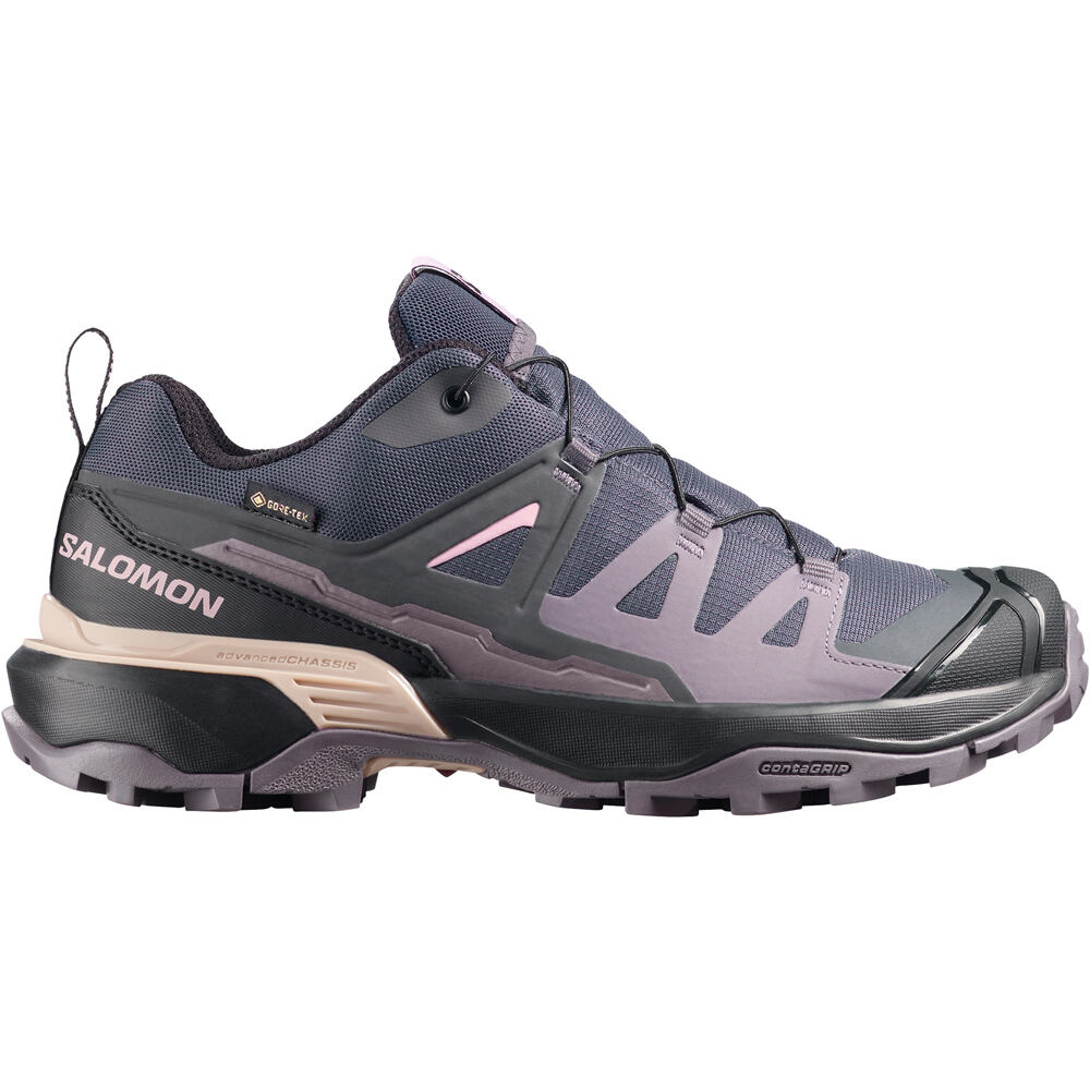 X ultra 360 gore-tex zapatilla trekking mujer Negro (41 1/3)