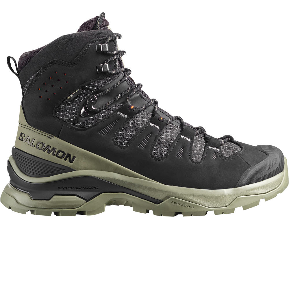 Quest 5 gore-tex bota trekking hombre Negro (44 2/3)