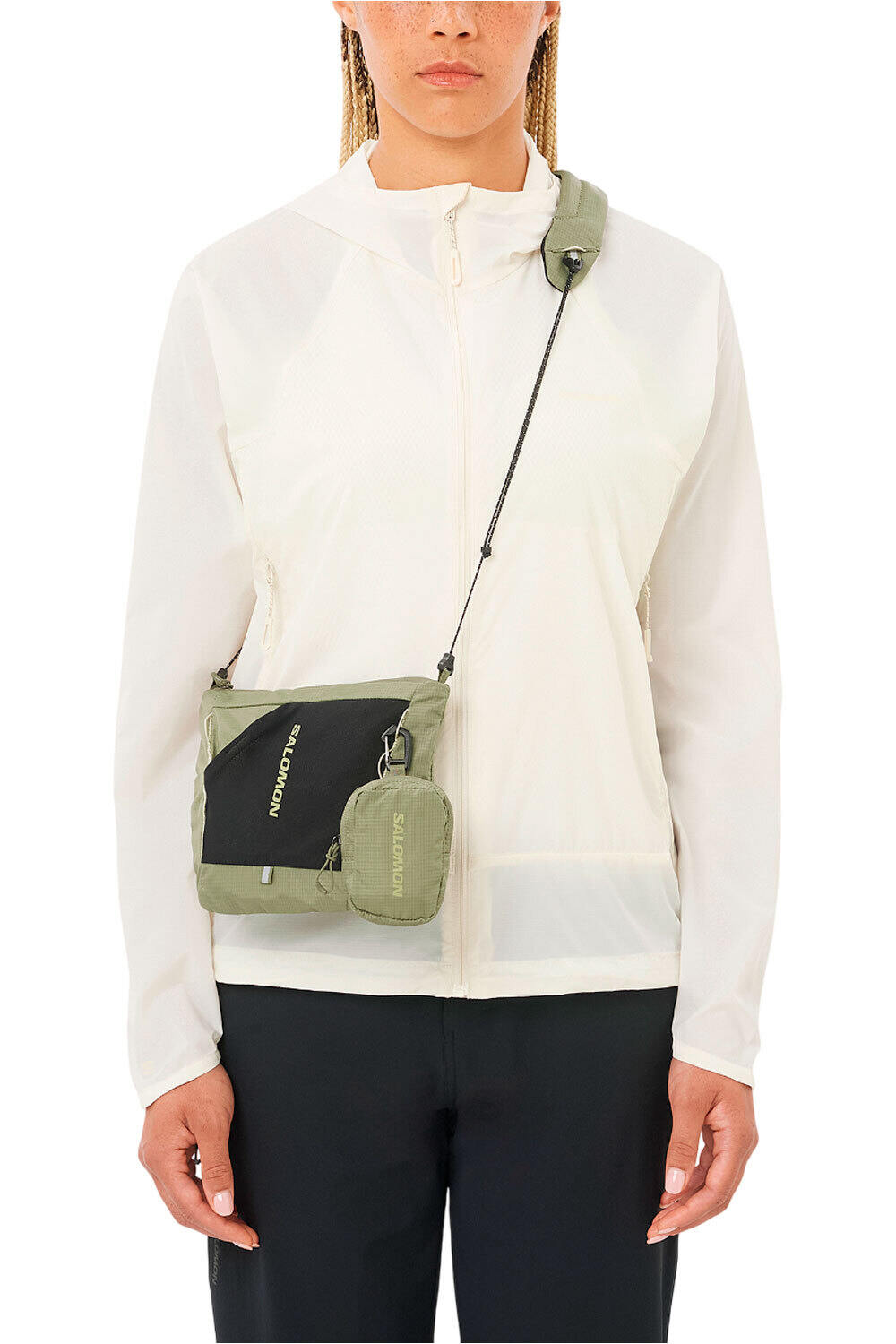 Outwind chaqueta impermeable mujer Blanco (XS)