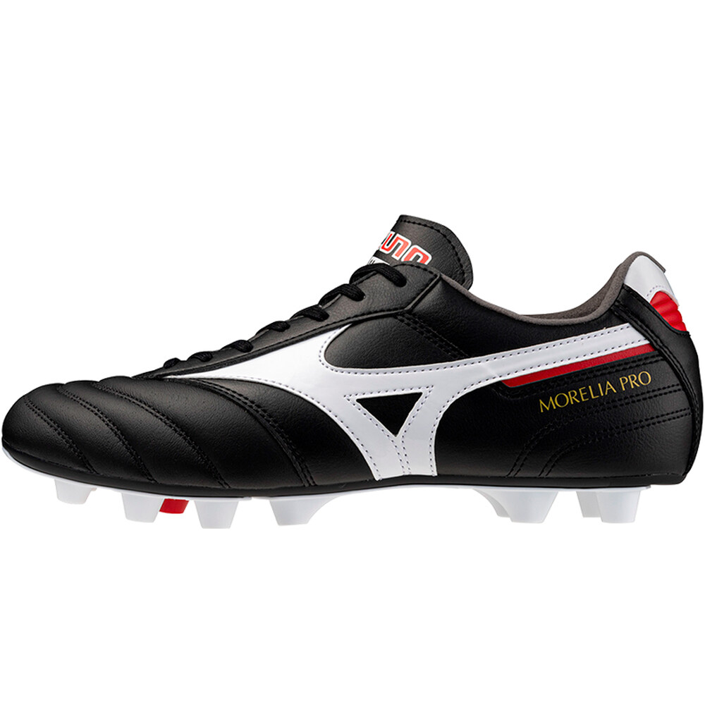 Morelia ii pro fg botas de futbol cesped artificial Negro (45)