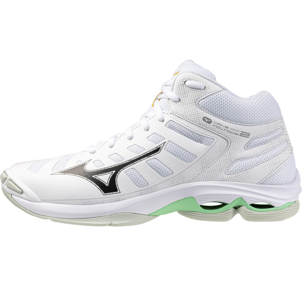 Wave voltage 2 mid zapatilla indoor hombre Blanco (44,5)