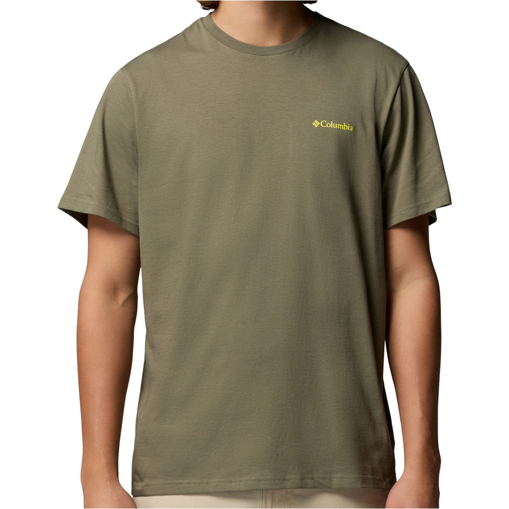 Columbia csc outdoor back graphic camiseta montaña manga corta hombre