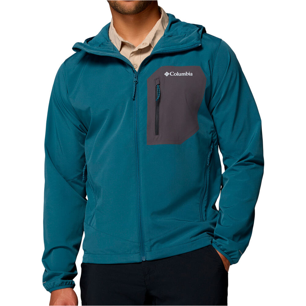 Tall heights iii chaqueta softshell hombre Azul (L)