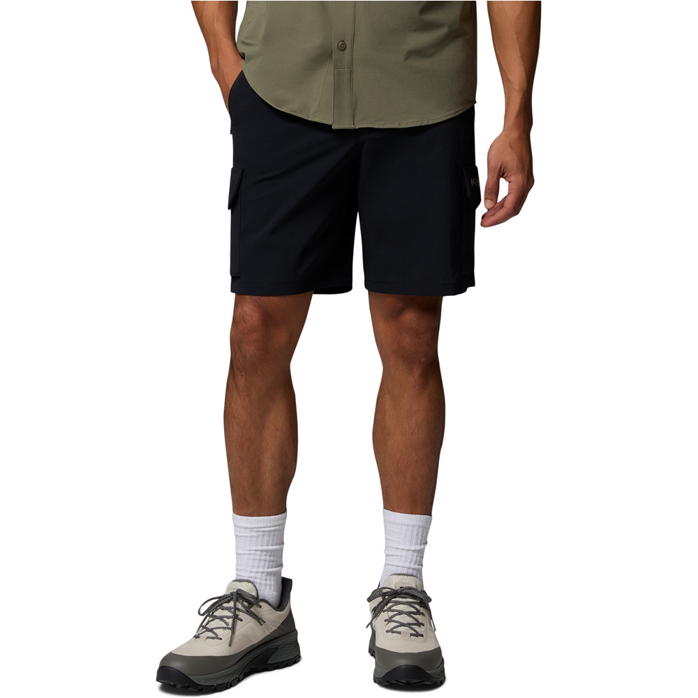Silver ridge elite pantalón corto montaña hombre Negro (38)