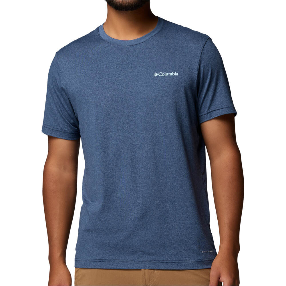 Parsons point camiseta montaña manga corta hombre Marino (XL)