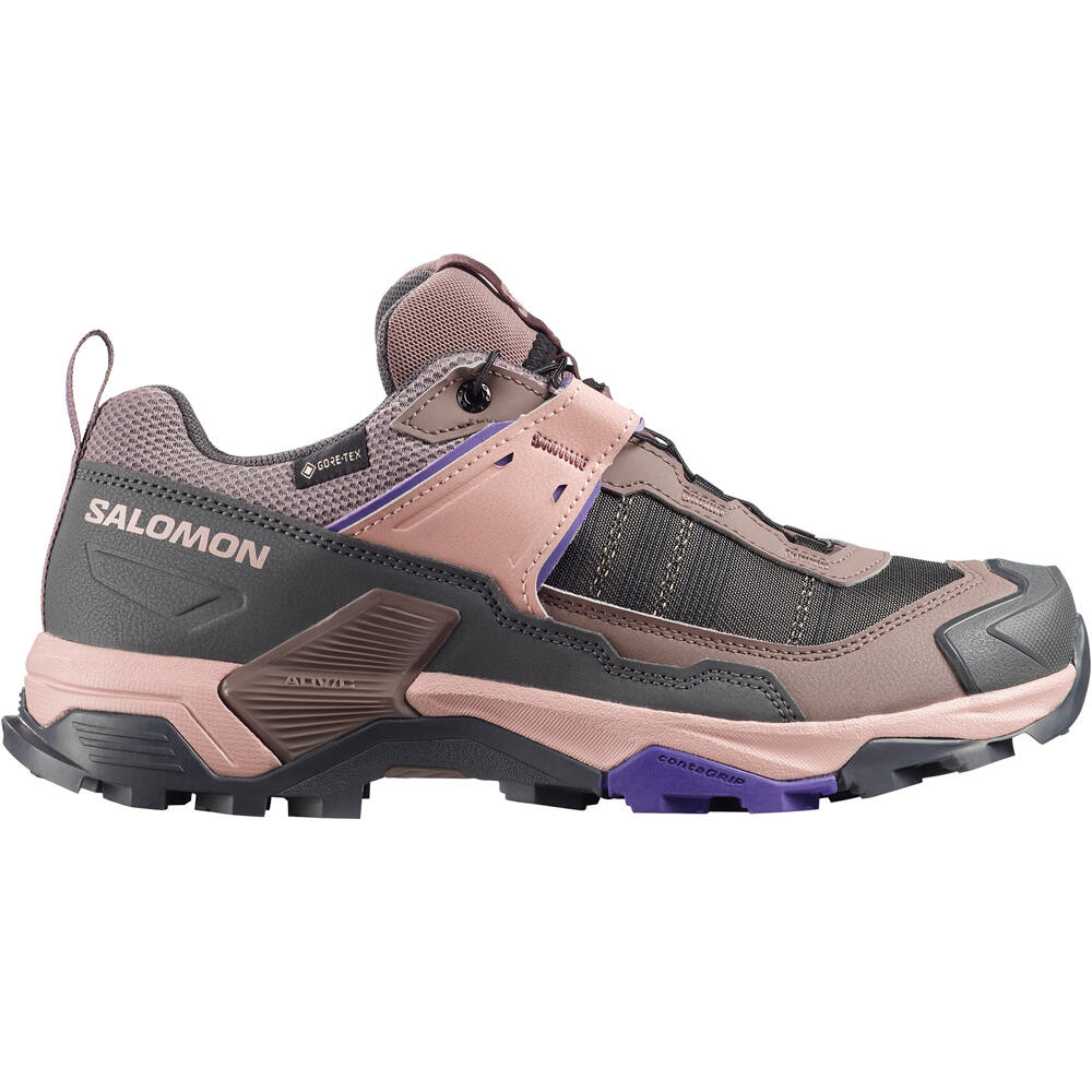 X ultra 5 gore-tex zapatilla trekking mujer Azul (36)