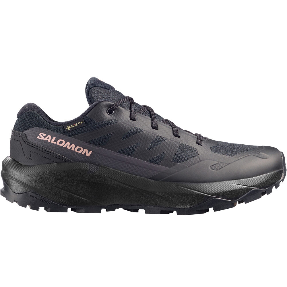 Outscape gore-tex zapatilla trekking mujer Negro (37 1/3)