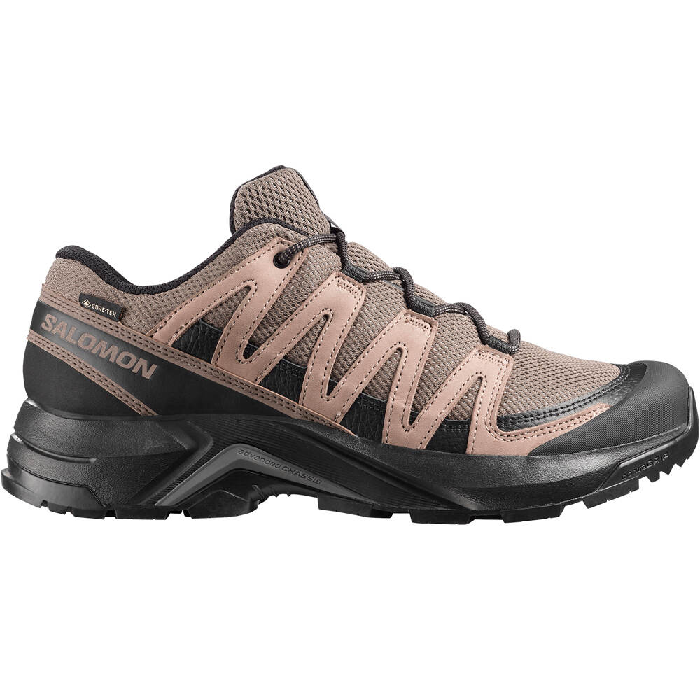 X-adventure recon gore-tex zapatilla trekking hombre Marron (45 1/3)