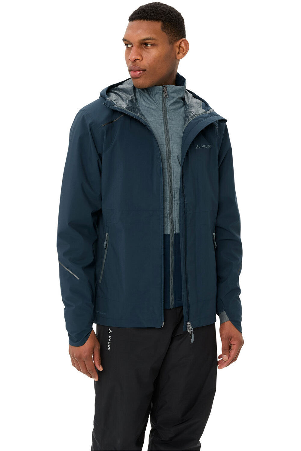 Yaras 3in1 cortavientos ciclismo hombre Azul (XXXL)