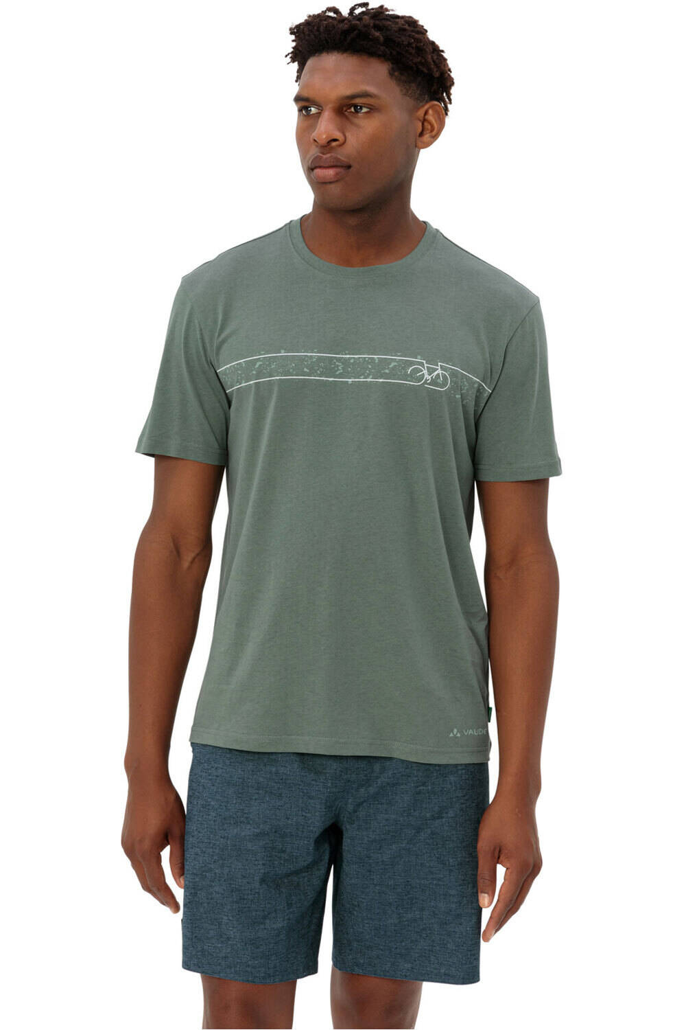 Cyclist v camiseta ciclismo hombre Verde (XXL)