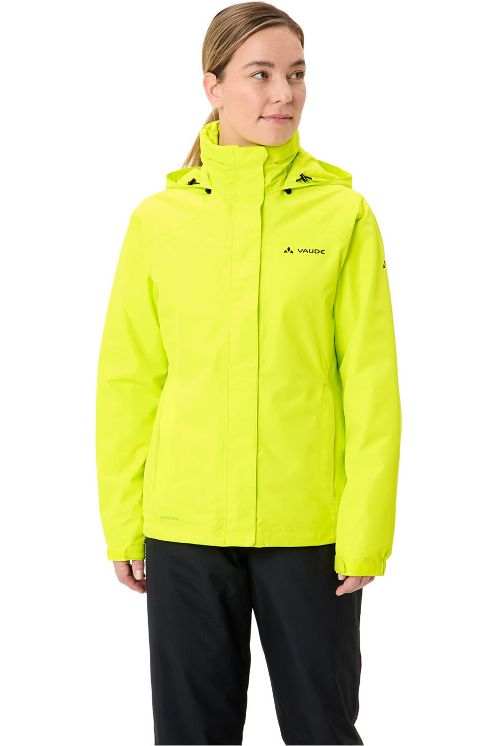 Escape cortavientos ciclismo mujer Verde (40)