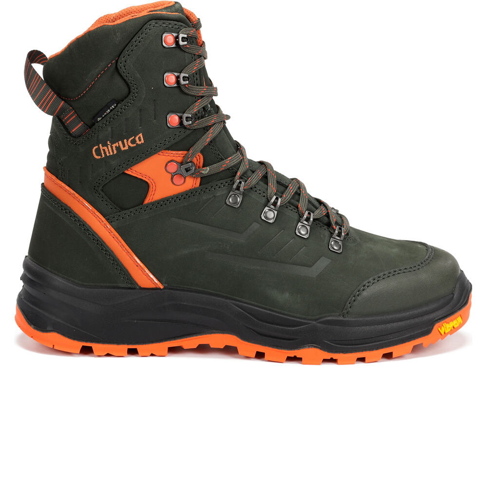 Cypress hi vis gore-tex bota montaña cuero hombre Verde (38)