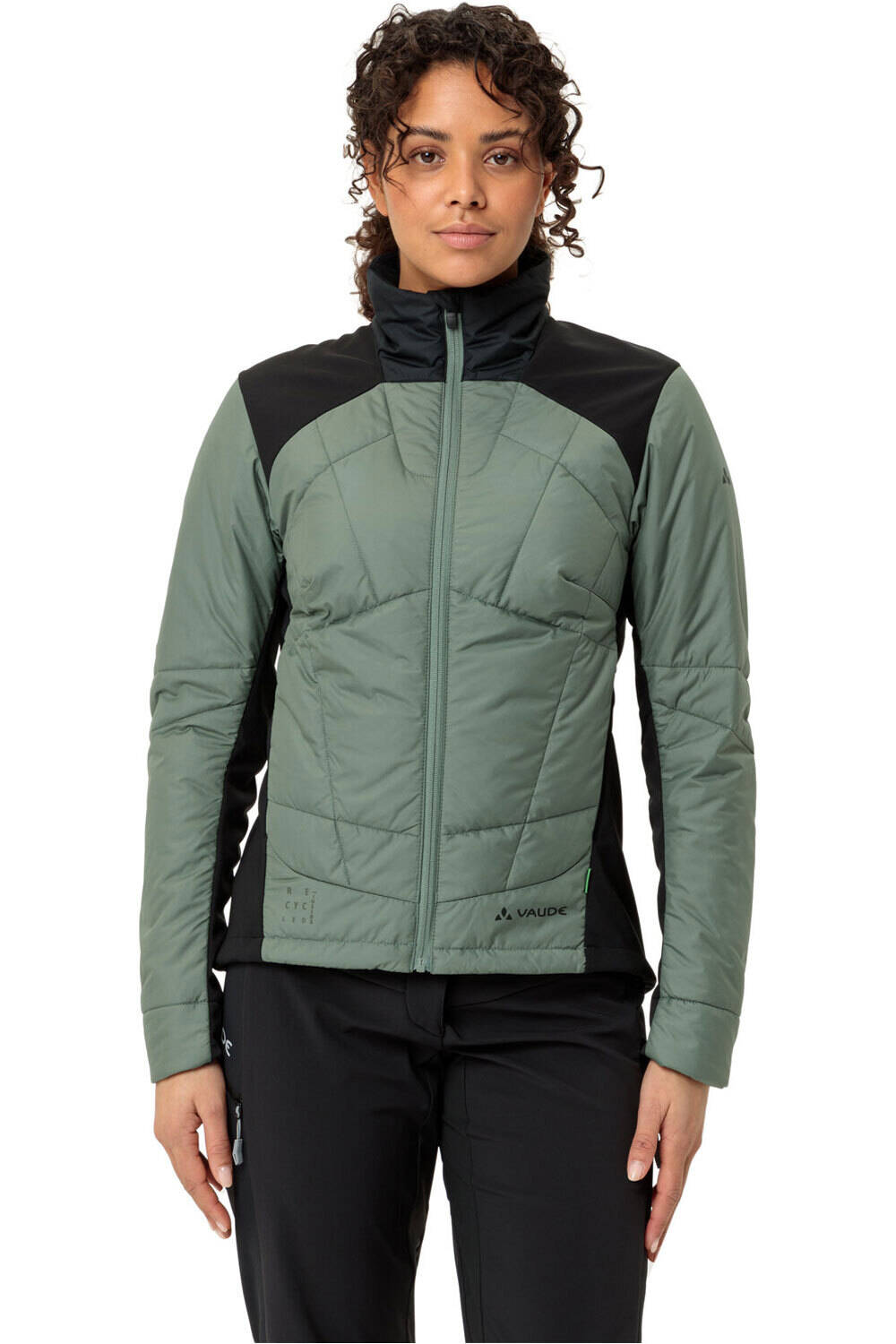 Minaki iv cortavientos ciclismo mujer Verde (40)
