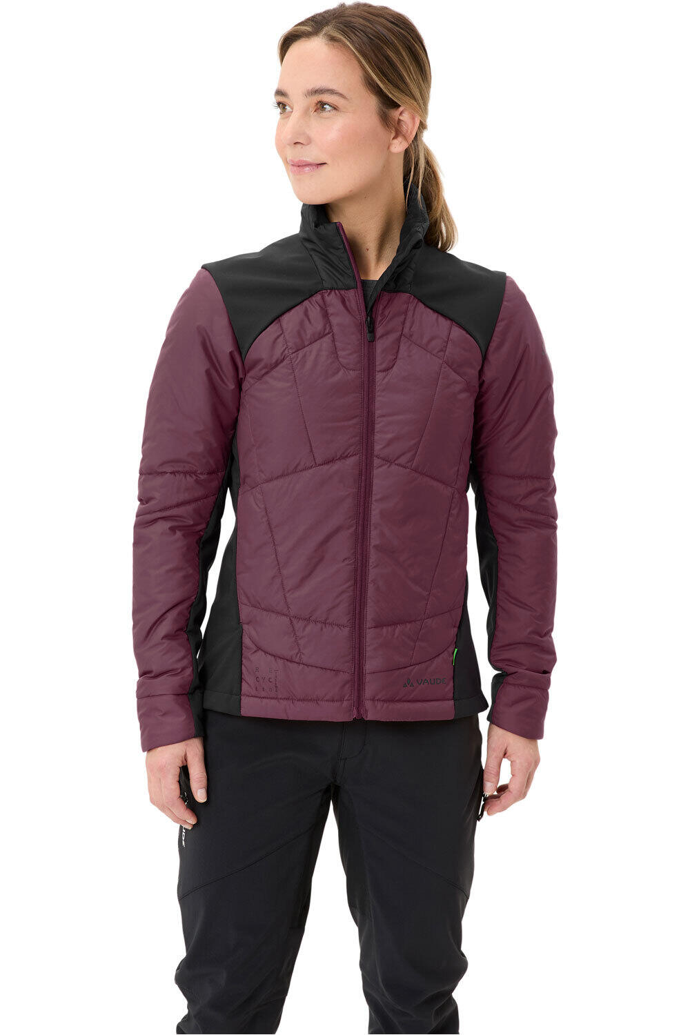Minaki jacket iv cortavientos ciclismo mujer Morado (40)