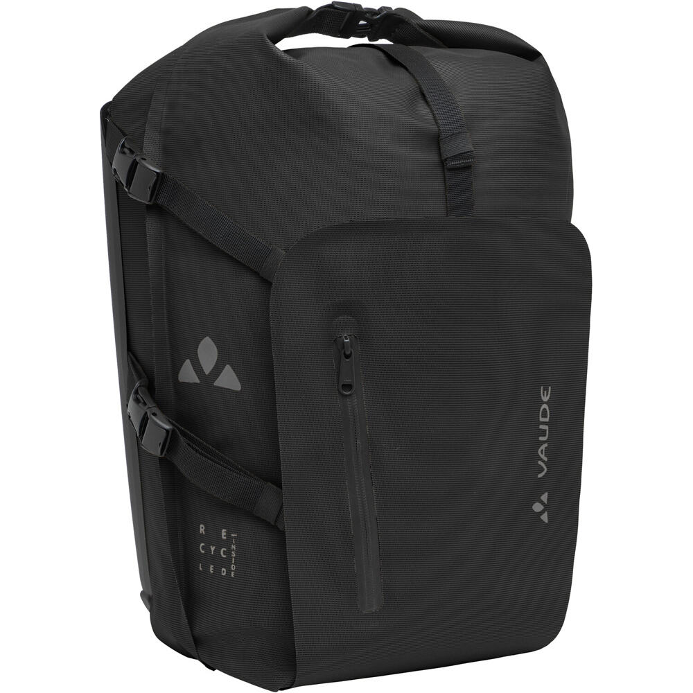 Free cargo alforjas bicicleta Negro (UNICA)
