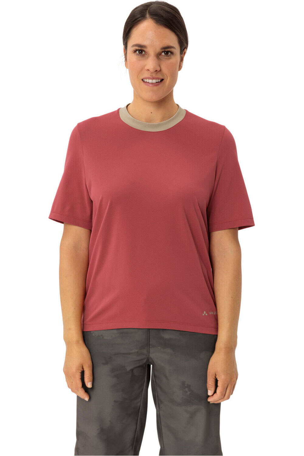 Loamer camiseta ciclismo mujer Granate (44)
