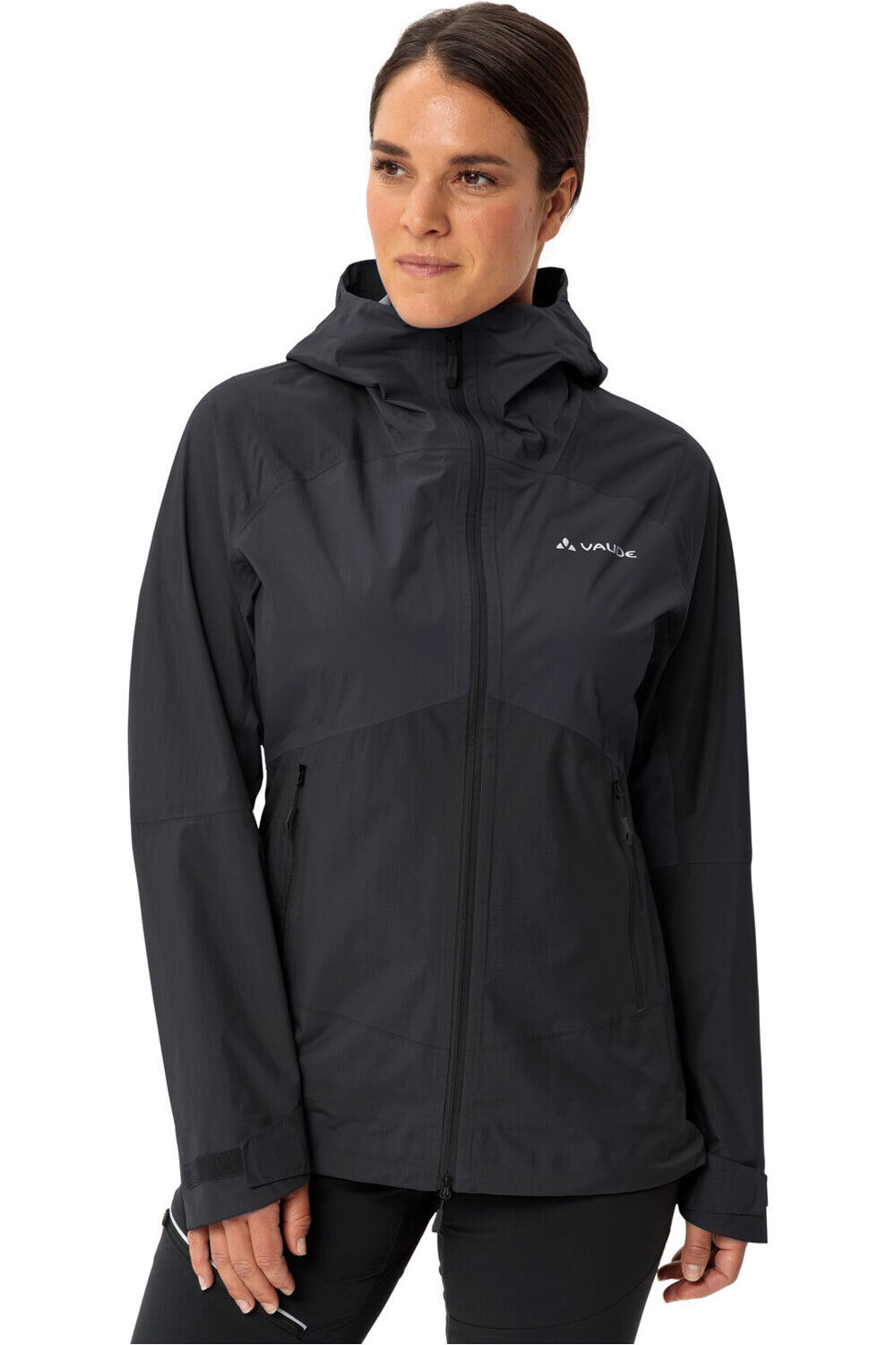 Simony 25l v chaqueta impermeable mujer Negro (38)