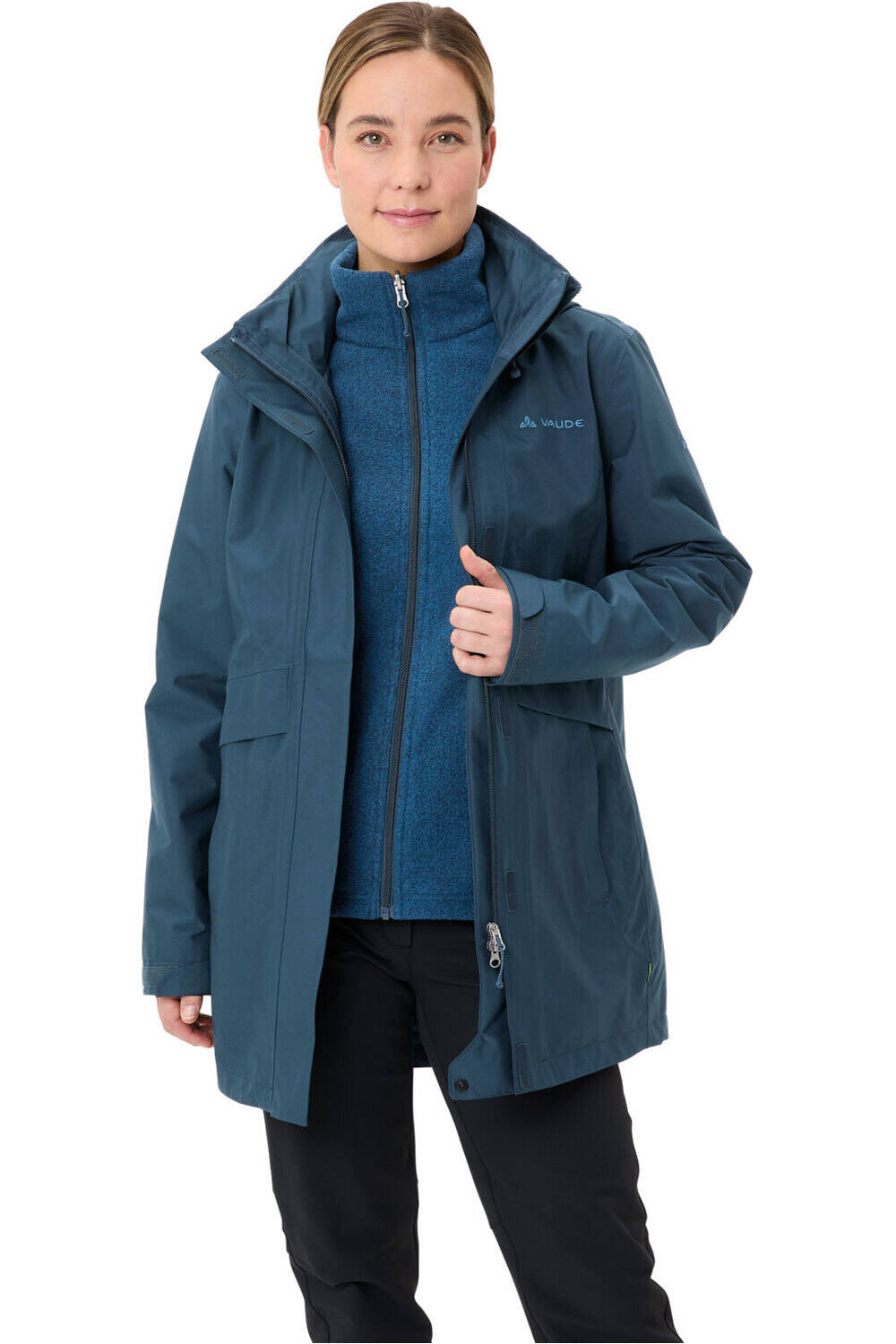 Idris 3in1 chaqueta outdoor mujer Azul (48)