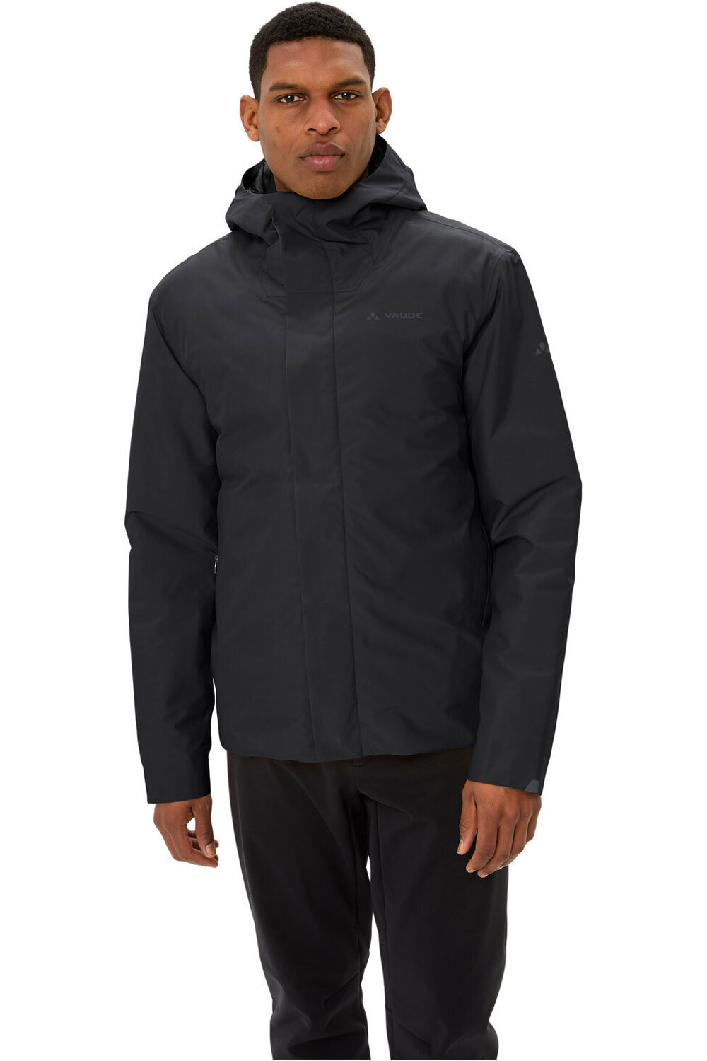 Cyclist warm rain ii cortavientos ciclismo hombre Negro (L)