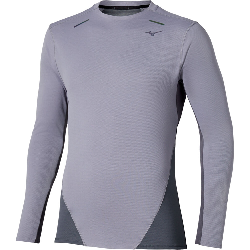 Tech thermal charge camiseta técnica manga larga hombre Plata (S)