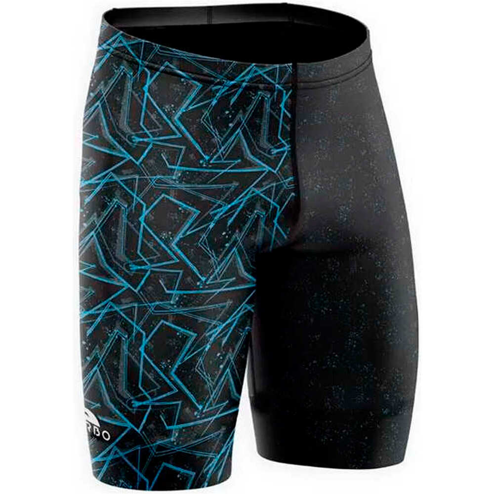 Jammer full yamma bañador natación hombre Negro (M)