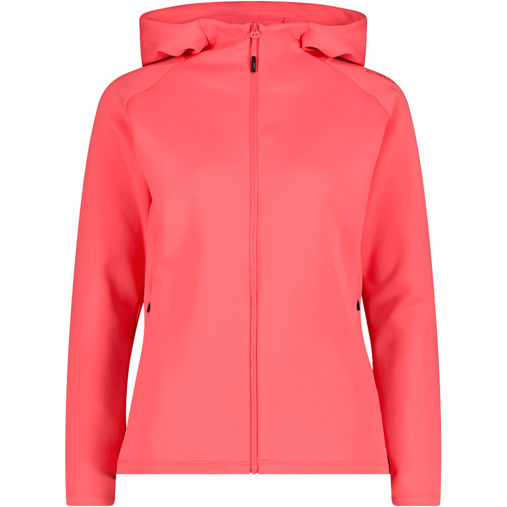Woman jacket fix hood forro polar mujer (36)