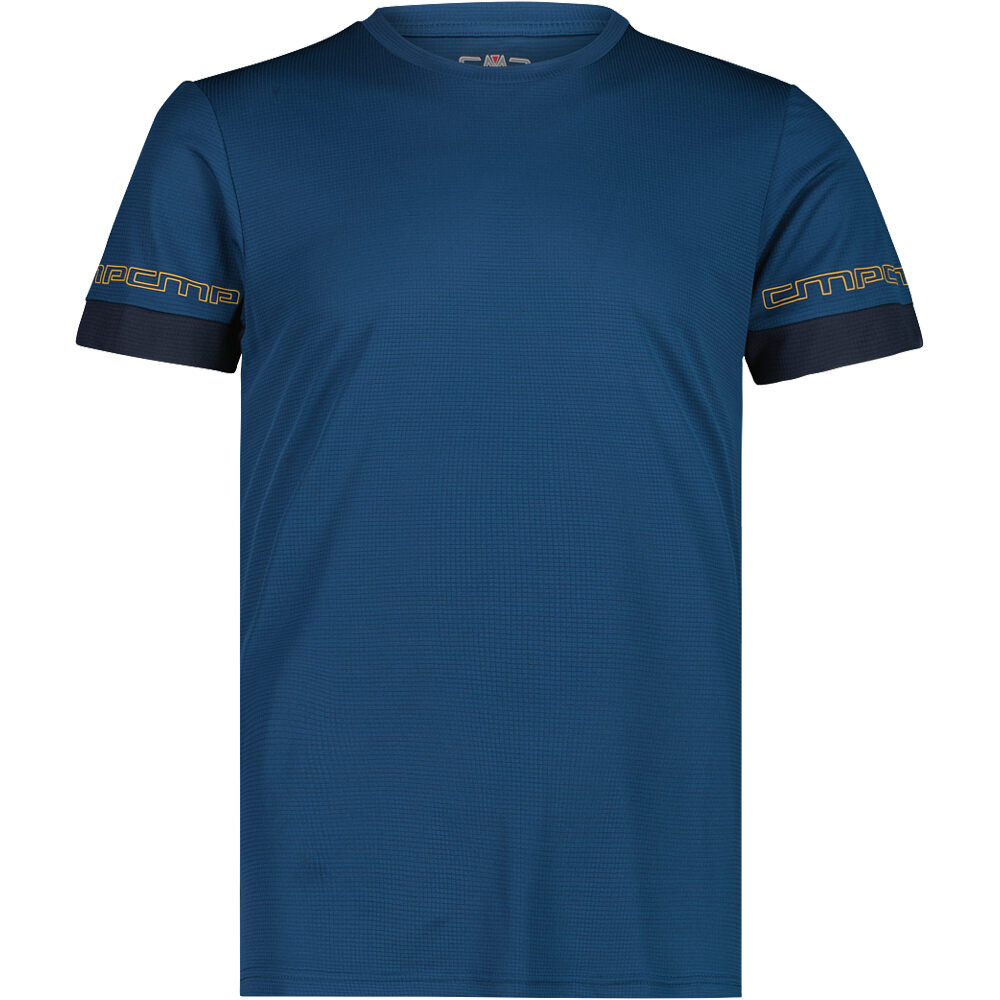 Man t-shirt camiseta montaña manga corta hombre Marino (52)