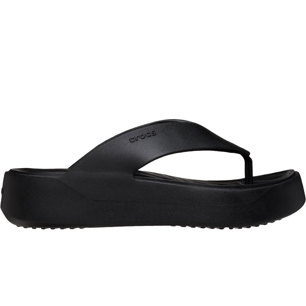 Getaway platform flip zueco mujer Negro (39-40)
