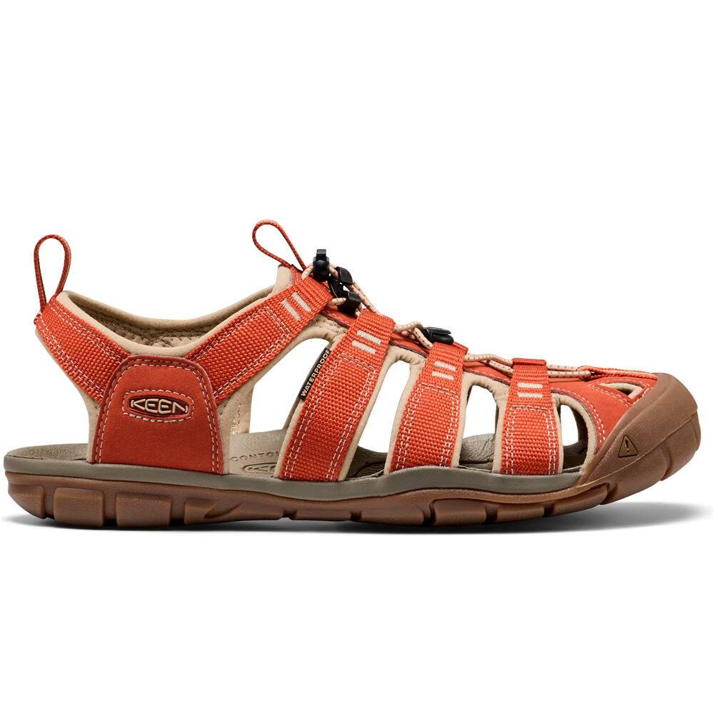 Clearwater cnx sandalias trekking hombre Rojo (42)