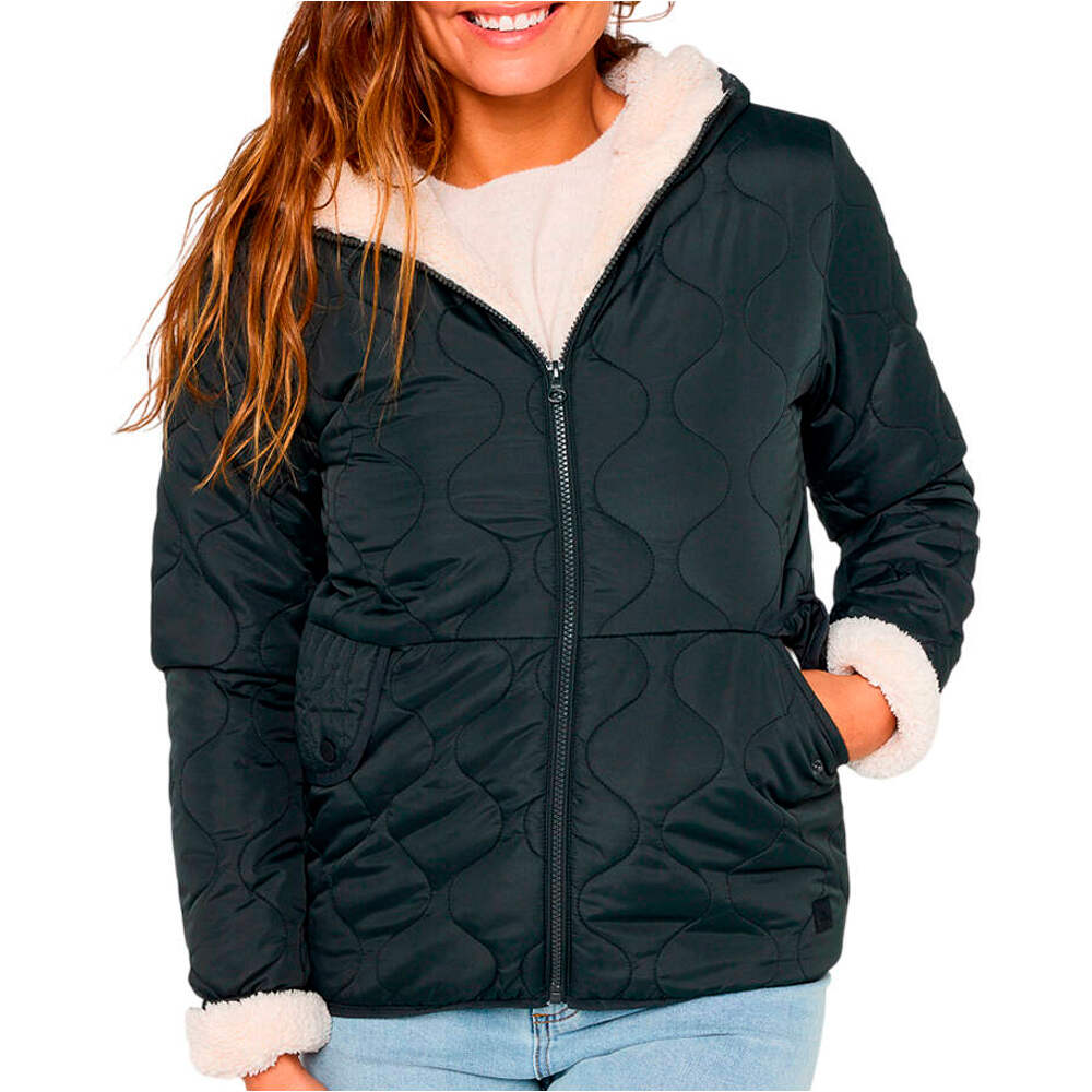 Anti series anoeta chaquetas mujer Negro (S)
