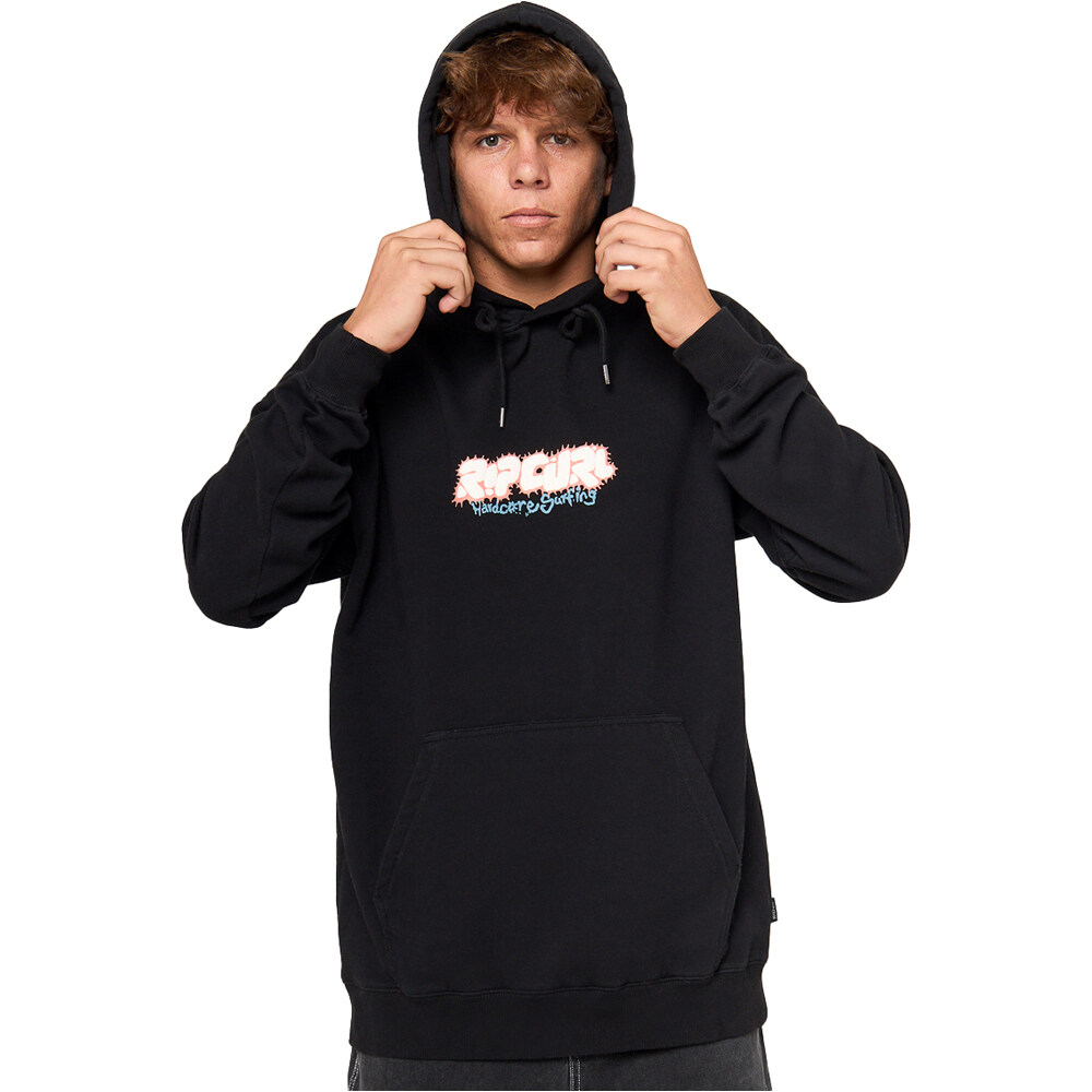 Raw energy sudadera hombre