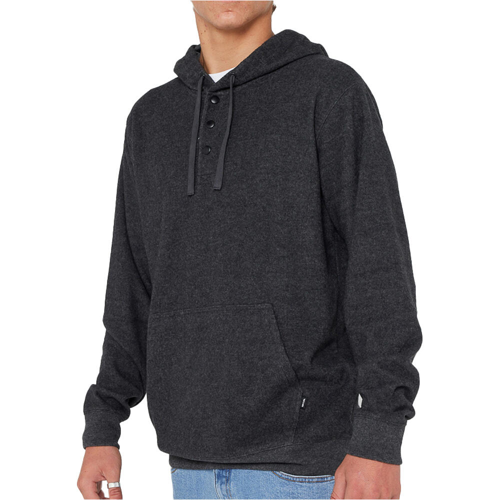 Grid sudadera hombre Negro (S)