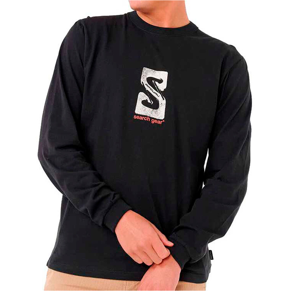 Rip Curl search gear camiseta manga larga hombre