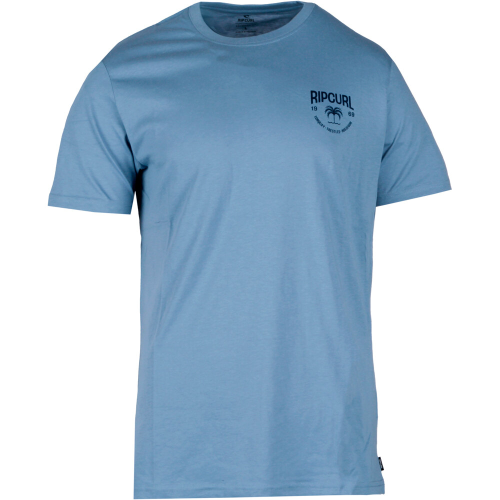 Sunrip camiseta manga corta hombre Azul (M)