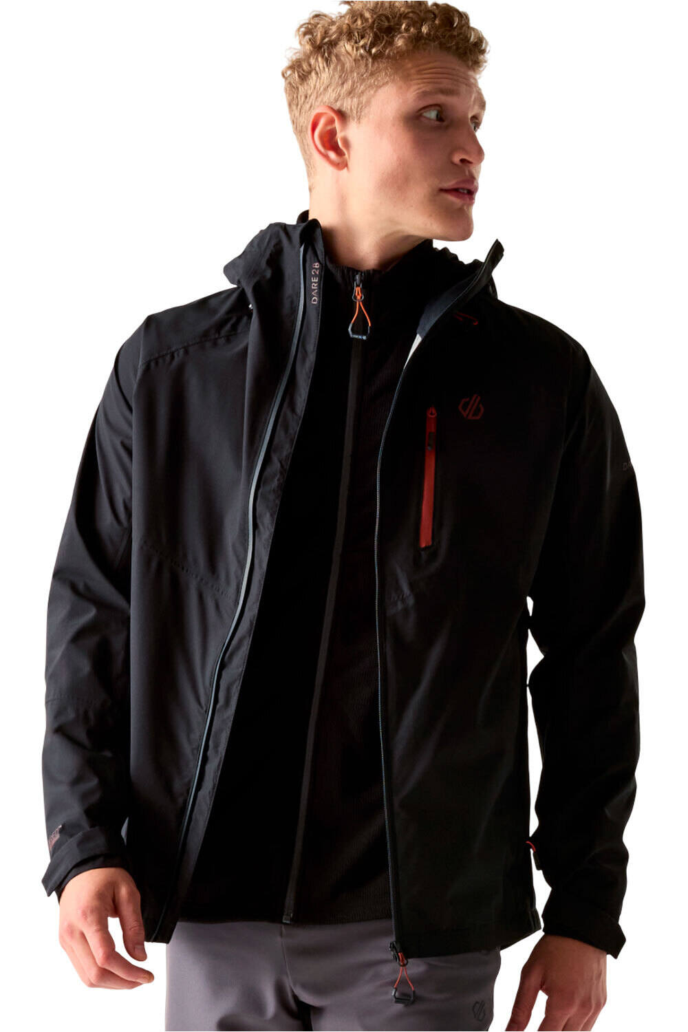Torrek breath out chaqueta impermeable hombre Negro (XXL)