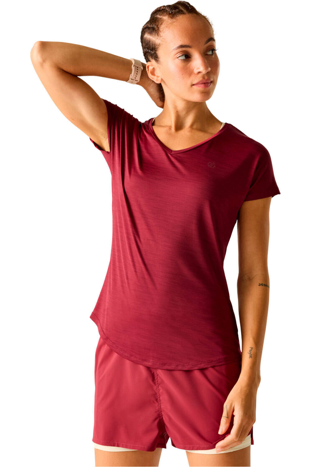 Vigilant camiseta montaña manga corta mujer Verde (18)