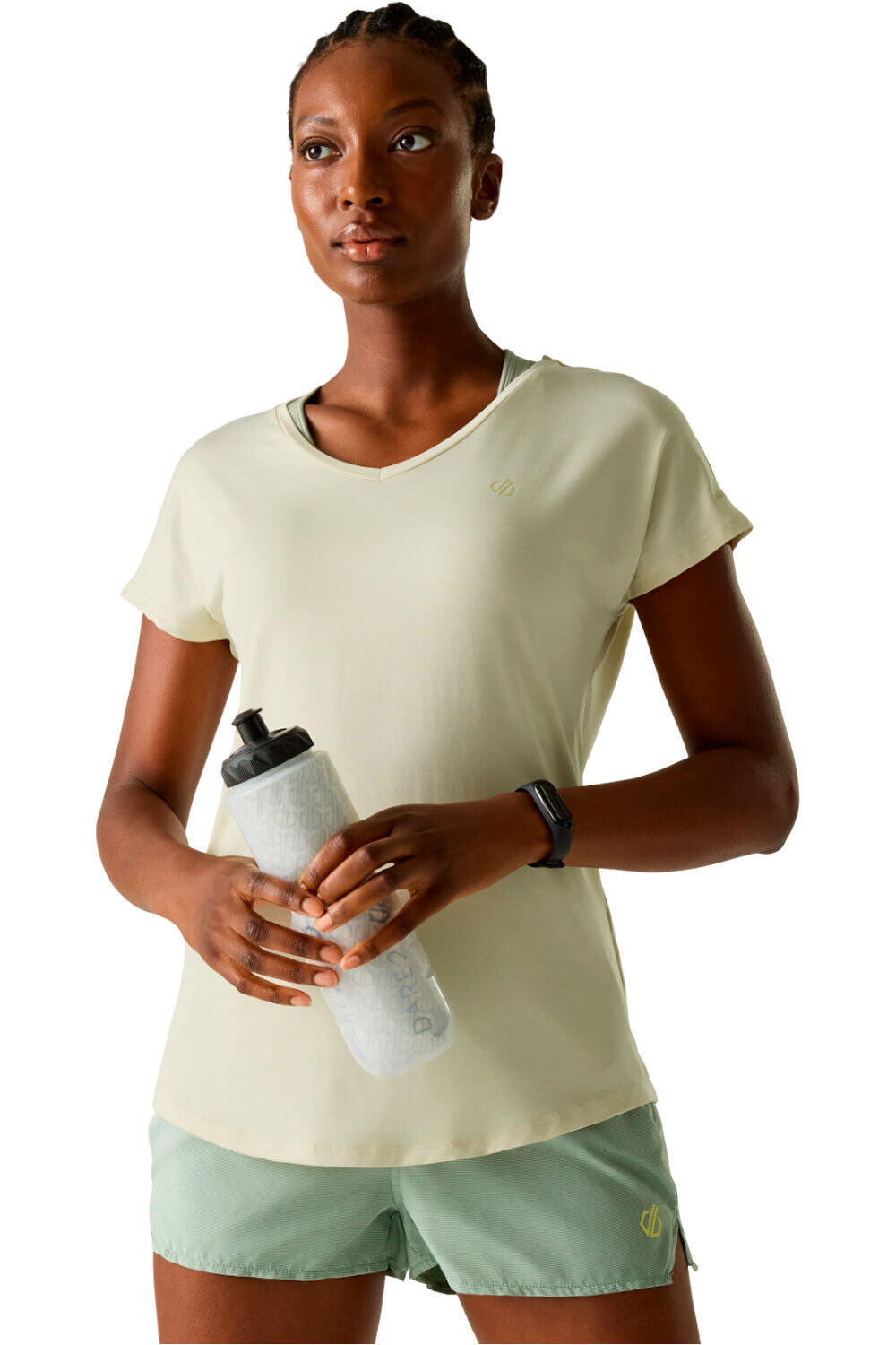 Vigilant camiseta montaña manga corta mujer Blanco (16)