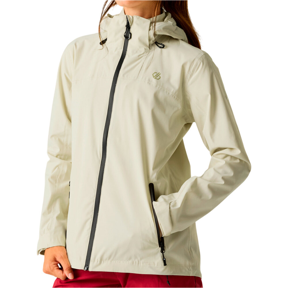 Switch up iii chaqueta impermeable mujer Blanco (12)