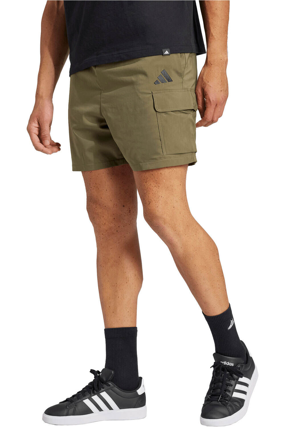 Essentials small logo chelsea bermudas hombre Verde (M)