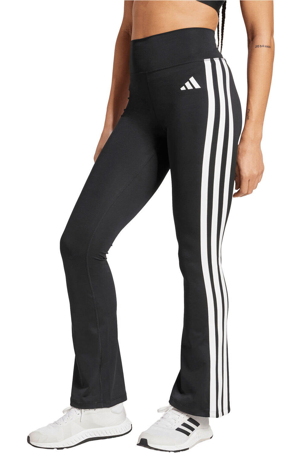Optime essentials 3-stripes pantalones y mallas largas fitness mujer