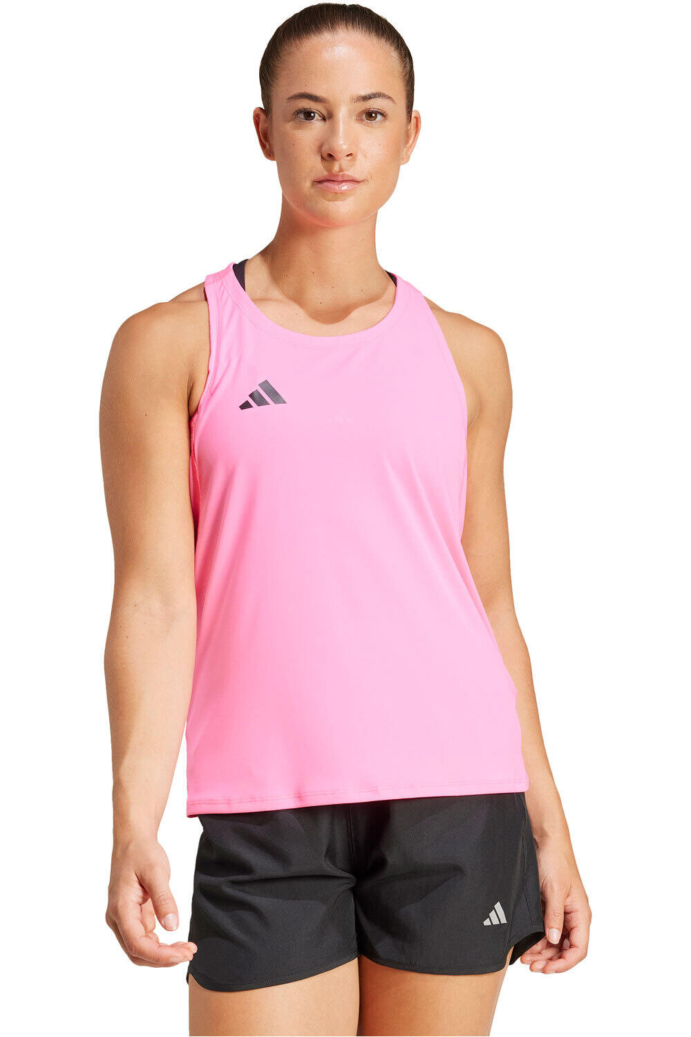 Adizero essentials camiseta técnica tirantes mujer Rosa (XS)