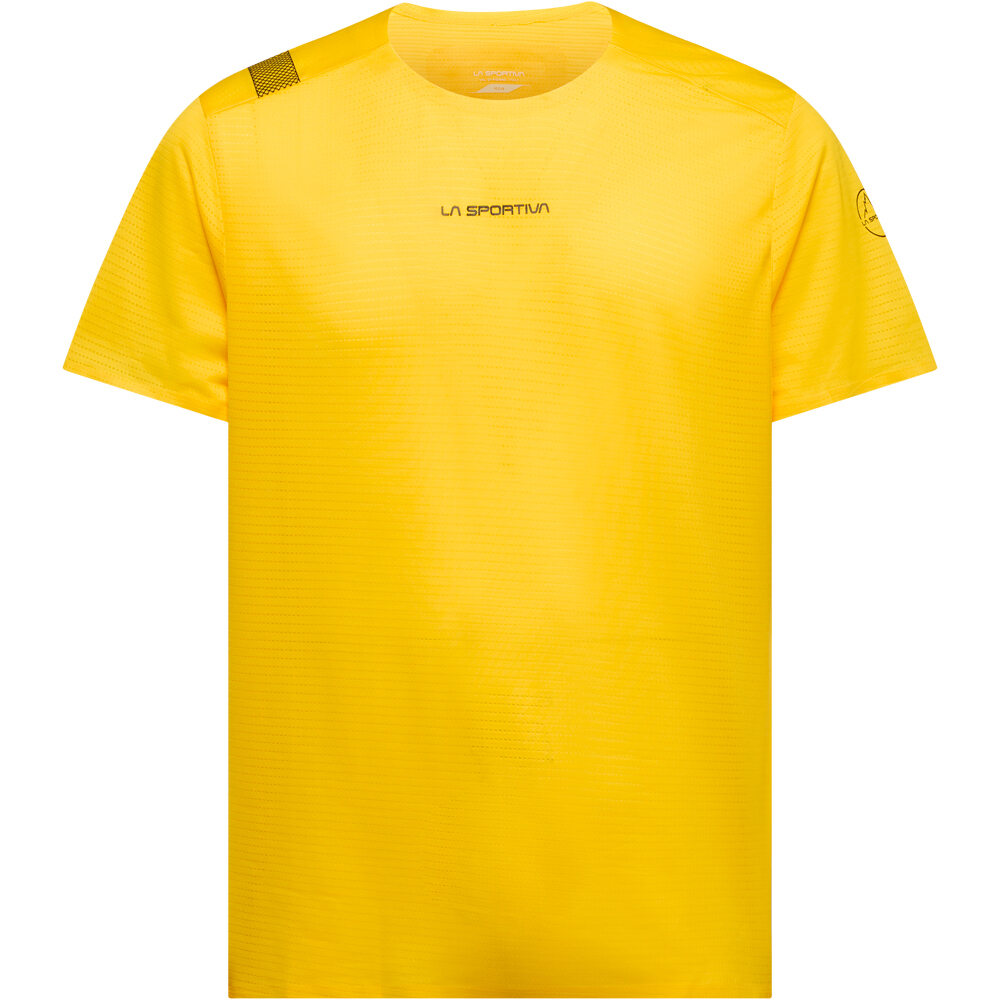 Pure camiseta técnica manga corta hombre Amarillo (XL)